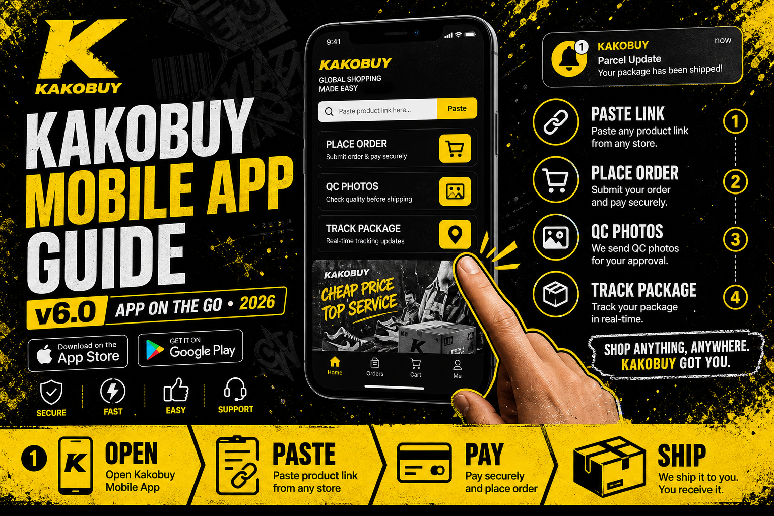 Kakobuy Mobile App Guide: Order, QC & Track on Your Phone (2026)
